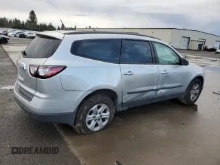 2013 Chevrolet Traverse LS with VIN 1GNKVFKD0DJ196025, listed as a Copart auction lot 82359024 with 121,414 mi miles and Salvage Title. Bid and sale history available at DreamBid. Image 3.