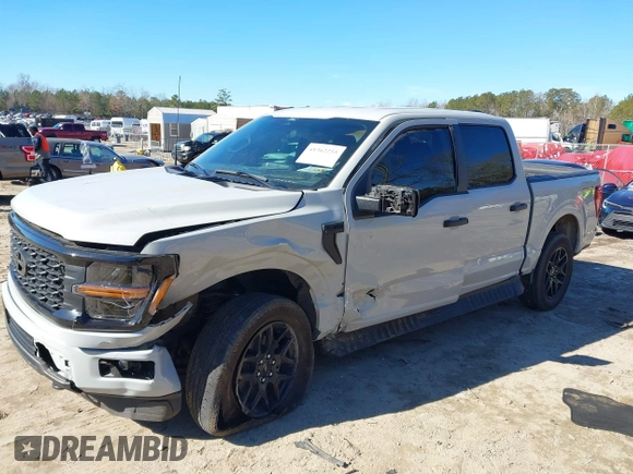 2024 Ford F-150 STX with VIN 1FTFW2L51RKD62920, listed as a IAAI auction lot 41362255 with 12,937 mi miles and . Bid and sale history available at carsss.com. Image 17.