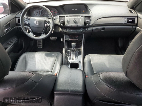 2016 Honda Accord Sport z VIN 1HGCR2F5XGA064568, wystawiony jako Copart lot #54691155 z przebiegiem 131 776 mil mil oraz Szkoda całkowita • Salvage title. Historia ofert i sprzedaży dostępna na DreamBid. Obrazek 8.