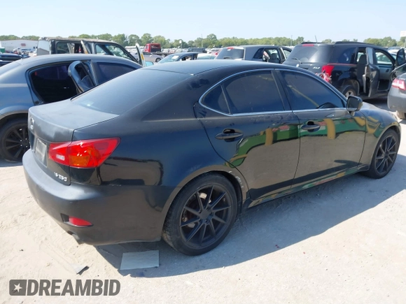 2006 Lexus IS 250 Manual with VIN JTHBK262X62018704, listed as a IAAI auction lot 40532463 with 232,601 mi miles. Bid and sale history available at carsss.com. Image 4.