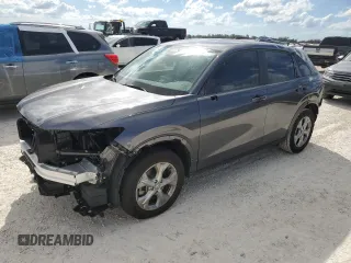 2024 Honda HR-V LX with VIN 3CZRZ1H39RM756450, listed as a Copart auction lot 78767144 with 6,088 mi miles and Salvage Title. Bid and sale history available at carsss.com. Image 1.