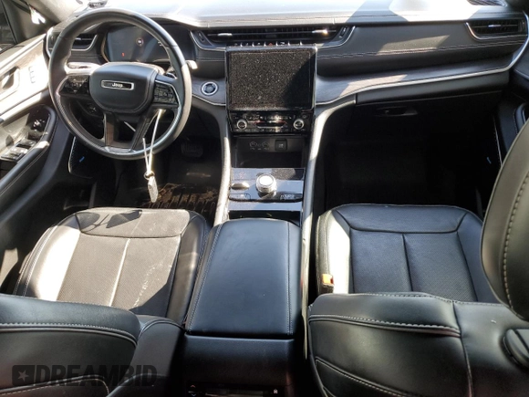 2021 Jeep Grand Cherokee Overland with VIN 1C4RJKDGXM8166511, listed as a Copart auction lot 49249295 with 60,115 mi miles and Salvage title. Bid and sale history available at DreamBid. Image 8.