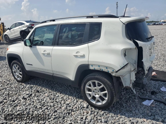 2022 Jeep Renegade Latitude with VIN ZACNJDB10NPN47851, listed as a Copart auction lot 61071255 with 74,763 mi miles and Non repairable. Bid and sale history available at DreamBid. Image 2.