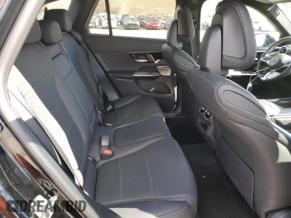 2024 Mercedes-Benz GLC with VIN W1NKM4HB9RF205605, listed as a Copart auction lot 50416325 with 7,209 mi miles and Salvage Title. Bid and sale history available at carsss.com. Image 11.