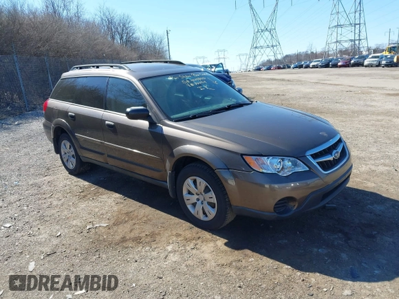 2009 Subaru Outback with VIN 4S4BP60C197327914, listed as a IAAI auction lot 41758477 with 155,396 mi miles. Bid and sale history available at carsss.com. Image 1.