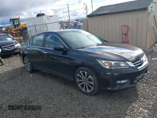 2014 Honda Accord Sedan Sport with VIN 1HGCR2F50EA176972, listed as a IAAI auction lot 41708707 with 124,310 mi miles. Bid and sale history available at carsss.com. Image 1.