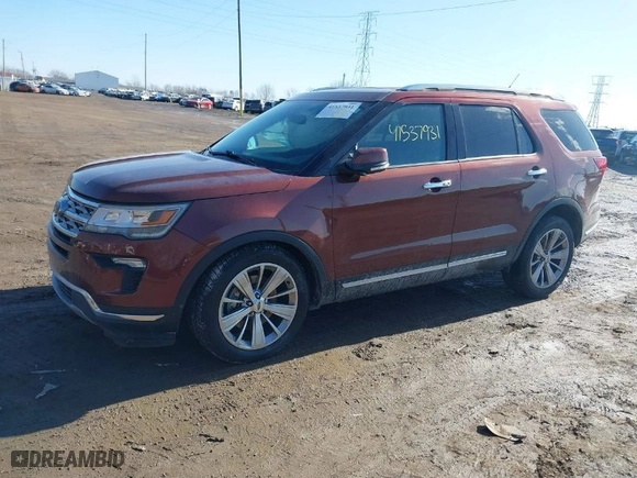 2018 Ford Explorer Limited with VIN 1FM5K7F8XJGA36675, listed as a IAAI auction lot 41537931 with 87,945 mi miles. Bid and sale history available at carsss.com. Image 2.