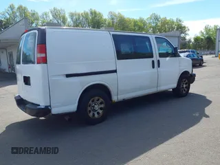 2012 Chevrolet Express Cargo with VIN 1GCSGAFX1C1179128, listed as a IAAI auction lot 41998082 with 238,288 mi miles and . Bid and sale history available at DreamBid. Image 4.