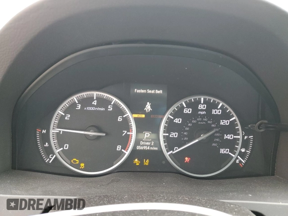 2017 Acura RDX with VIN 5J8TB3H31HL015013, listed as a Copart auction lot 44833015 with 56,954 mi miles and Salvage Title. Bid and sale history available at carsss.com. Image 9.
