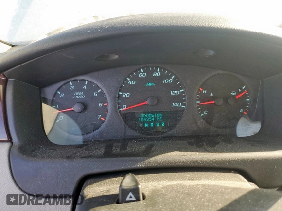 2011 Chevrolet Impala LS Retail with VIN 2G1WA5EK2B1170133, listed as a Copart auction lot 50556945 with 104,354 mi miles and Clean Title. Bid and sale history available at DreamBid. Image 9.