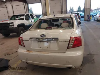 2008 Subaru Impreza Sedan (Natl) i w/Premium Pkg with VIN JF1GE61678G507041, listed as a IAAI auction lot 41214752 with 218,785 mi miles. Bid and sale history available at carsss.com. Image 16.