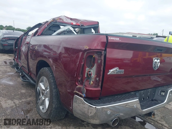 2017 Ram 1500 Big Horn with VIN 1C6RR7GT4HS590054, listed as a IAAI auction lot 42194322 with 55,174 mi miles and . Bid and sale history available at DreamBid. Image 3.