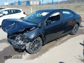 2016 Toyota Corolla L with VIN 2T1BURHE2GC594608, listed as a IAAI auction lot 41755262 with 58,969 mi miles and . Bid and sale history available at DreamBid. Image 2.