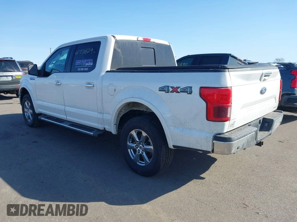 2020 Ford F-150 XL with VIN 1FTEW1E4XLKE95564, listed as a IAAI auction lot 41771629 with 125,333 mi miles and . Bid and sale history available at DreamBid. Image 3.