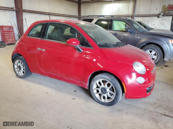 2015 FIAT 500 Pop with VIN 3C3CFFAR3FT695893, listed as a Copart auction lot 73211674 with 97,344 mi miles and Clean Title. Bid and sale history available at carsss.com. Image 4.