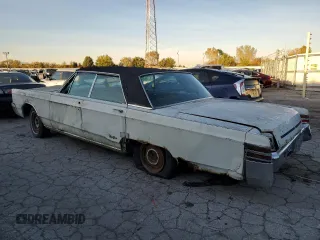 1967 Chrysler New Yorker z VIN CH43K73231908, wystawiony jako Copart lot #76277454 z przebiegiem Nie podano mil oraz Nie do naprawy. Historia ofert i sprzedaży dostępna na DreamBid. Obrazek 2.