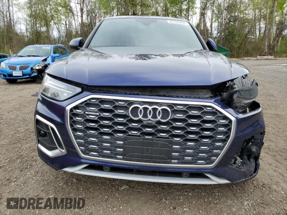 2023 Audi Q5 Sportback S line Premium with VIN WA14AAFY5P2127823, listed as a Copart auction lot 52159404 with 17,094 mi miles and Salvage title. Bid and sale history available at DreamBid. Image 5.