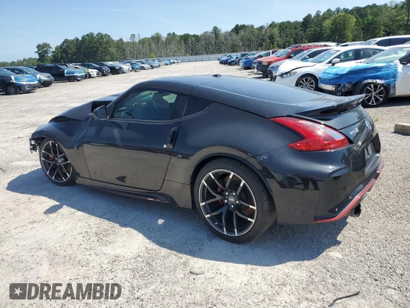 2015 Nissan 370Z с VIN JN1AZ4EH2FM441536, выставлен на аукционе Copart как лот 53433965 с пробегом Не указан миль и Списание • Salvage title. История ставок и продаж доступна на DreamBid. Изображение 2.
