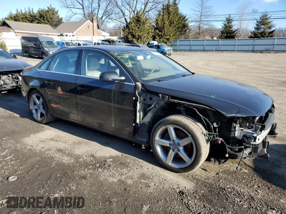 2012 Audi A4 2.0T Premium with VIN WAUBFAFL8CN000217, listed as a Copart auction lot 46472135 with 156,790 mi miles and Salvage Title. Bid and sale history available at carsss.com. Image 4.