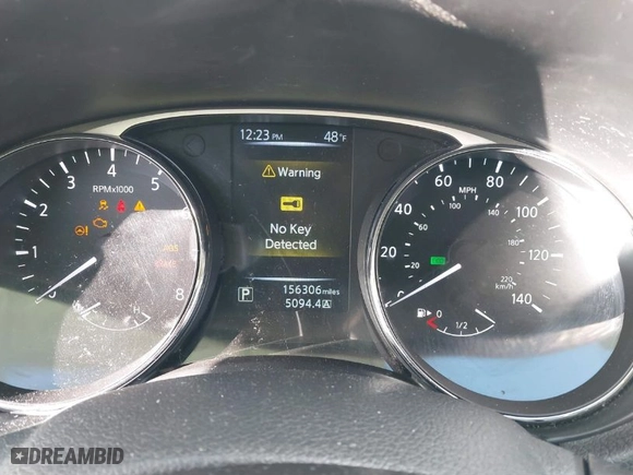 2015 Nissan Rogue SL with VIN 5N1AT2MV2FC920082, listed as a IAAI auction lot 40944145 with 156306 miles. Bid and sale history available at carsss.com. Image 7.