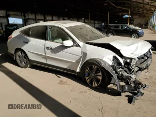 2014 Honda Crosstour EX-L z VIN 5J6TF1H53EL002293, wystawiony jako Copart lot #50240405 z przebiegiem Nie podano mil oraz Szkoda całkowita • Salvage title. Historia ofert i sprzedaży dostępna na DreamBid. Obrazek 4.