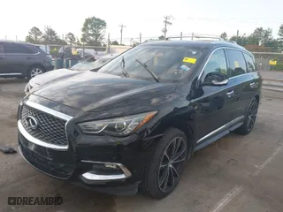 2018 Infiniti QX60 with VIN 5N1DL0MM4JC501992, listed as a IAAI auction lot 42024056 with 120,515 mi miles. Bid and sale history available at carsss.com. Image 2.