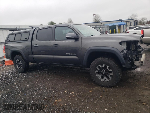 2017 Toyota Tacoma SR5 with VIN 3TMDZ5BN0HM021436, listed as a Copart auction lot 51812125 with 123,812 mi miles and Salvage Title. Bid and sale history available at carsss.com. Image 4.