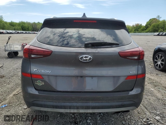 2020 Hyundai Tucson SEL with VIN KM8J3CAL6LU091225, listed as a Copart auction lot 56915555 with 66,459 mi miles and Salvage title. Bid and sale history available at DreamBid. Image 6.