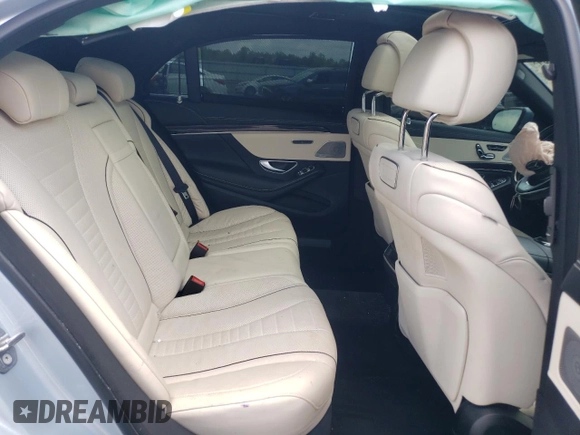 2020 Mercedes-Benz S S 560 with VIN WDDUG8GB6LA523756, listed as a Copart auction lot 55648464 with Not Provided miles and Salvage Title. Bid and sale history available at carsss.com. Image 10.