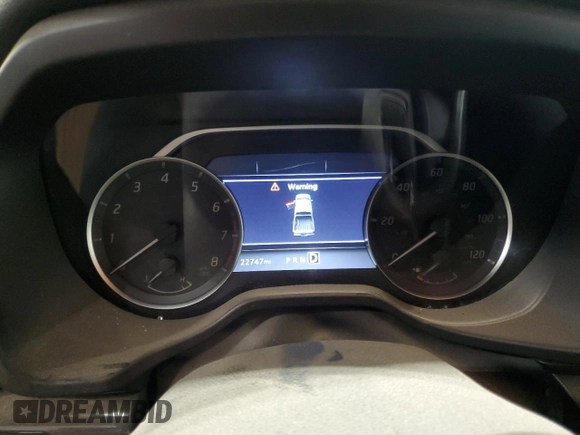 2023 Nissan Titan SV with VIN 1N6AA1EC1PN111287, listed as a Copart auction lot 88171995 with 22,747 mi miles and Non repairable. Bid and sale history available at DreamBid. Image 9.