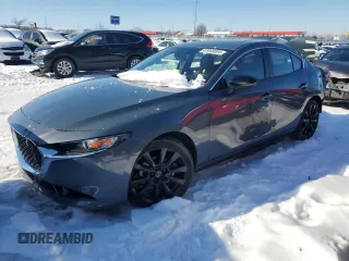 2023 Mazda 3 S Preferred with VIN 3MZBPACM7PM378961, listed as a Copart auction lot 83848004 with 19,510 mi miles and Salvage Title. Bid and sale history available at DreamBid. Image 1.