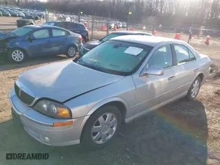 2002 Lincoln LS w/Base Pkg with VIN 1LNHM87A52Y694849, listed as a IAAI auction lot 41783915 with 170,064 mi miles. Bid and sale history available at carsss.com. Image 2.