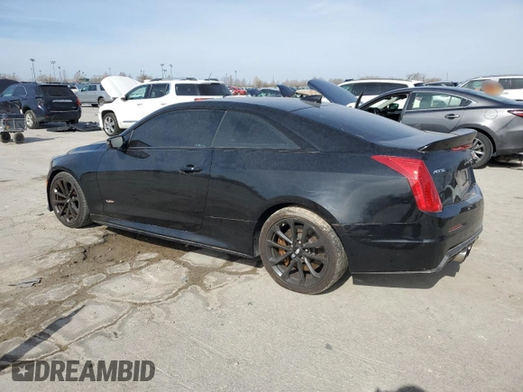 2017 Cadillac ATS-V z VIN 1G6AN1RY1H0201201, wystawiony jako Copart lot #49400535 z przebiegiem 27 588 mil mil oraz Szkoda całkowita • Salvage title. Historia ofert i sprzedaży dostępna na DreamBid. Obrazek 2.