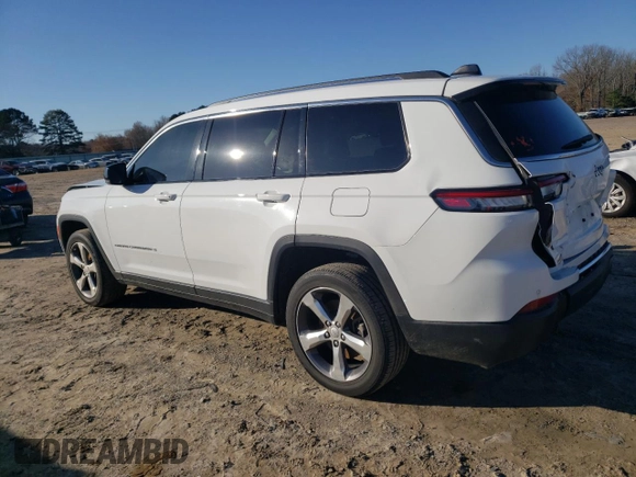 2021 Jeep Grand Cherokee Limited z VIN 1C4RJJBG0M8151870, wystawiony jako Copart lot #85666294 z przebiegiem 58 612 mil mil oraz Szkoda całkowita • Salvage title. Historia ofert i sprzedaży dostępna na DreamBid. Obrazek 2.
