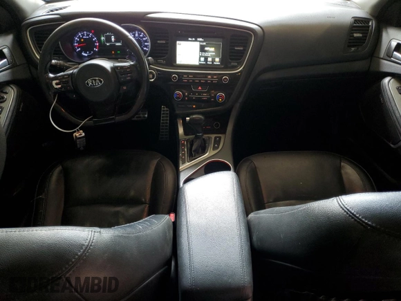 2015 Kia Optima SXL Turbo with VIN 5XXGR4A69FG498155, listed as a Copart auction lot 50351495 with 140,309 mi miles and Salvage title. Bid and sale history available at DreamBid. Image 8.