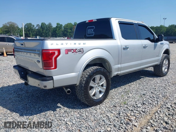 2015 Ford F-150 XLT with VIN 1FTEW1EG9FFD11304, listed as a IAAI auction lot 42590863 with 123,603 mi miles and . Bid and sale history available at DreamBid. Image 4.