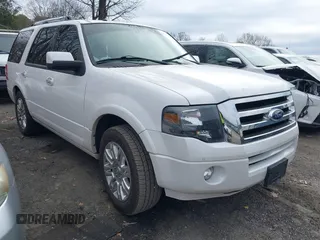 2013 Ford Expedition Limited z VIN 1FMJU1K50DEF11168, wystawiony jako IAAI lot #41193427 z przebiegiem 136 831 mil mil oraz . Historia ofert i sprzedaży dostępna na DreamBid. Obrazek 1.