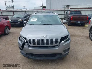 2019 Jeep Cherokee Latitude Plus with VIN 1C4PJLLB5KD128613, listed as a IAAI auction lot 42086514 with 131,557 mi miles. Bid and sale history available at carsss.com. Image 12.