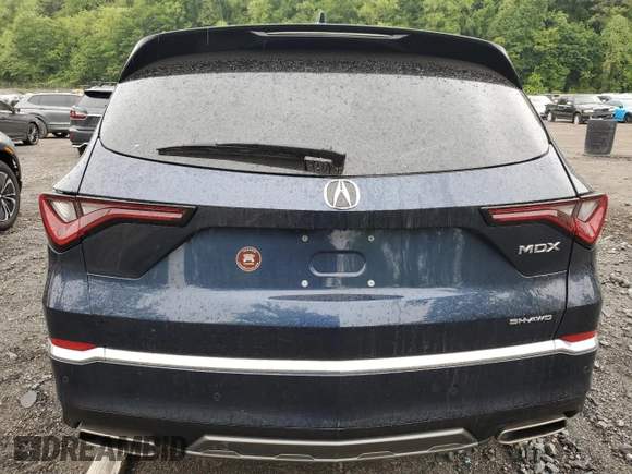 2025 Acura MDX Technology с VIN 5J8YE1H48SL009162, выставлен на аукционе Copart как лот 58156955 с пробегом 9 265 миль миль и Списание • Salvage title. История ставок и продаж доступна на DreamBid. Изображение 6.