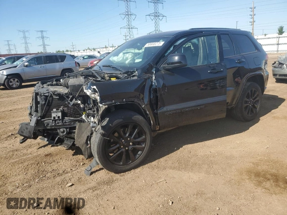 2021 Jeep Grand Cherokee Laredo X with VIN 1C4RJFAG4MC774503, listed as a Copart auction lot 58668275 with Not provided miles and Salvage title. Bid and sale history available at DreamBid. Image 1.