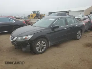 2014 Honda Accord LX z VIN 1HGCR2F35EA104468, wystawiony jako Copart lot #54717575 z przebiegiem 119 820 mil mil oraz Szkoda całkowita • Salvage title. Historia ofert i sprzedaży dostępna na DreamBid. Obrazek 1.