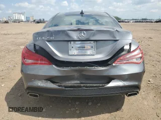 2014 Mercedes-Benz CLA 250 with VIN WDDSJ4EB8EN102296, listed as a Copart auction lot 61417295 with 131,958 mi miles and Salvage title. Bid and sale history available at DreamBid. Image 6.