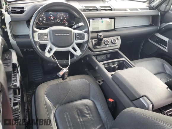 2020 Land Rover Defender HSE with VIN SALE1EEU2L2004757, listed as a Copart auction lot 59279455 with 50,081 mi miles and Salvage title. Bid and sale history available at DreamBid. Image 8.