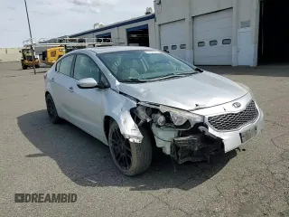 2014 Kia Forte EX with VIN KNAFZ4A86E5078656, listed as a Copart auction lot 52536195 with 58,497 mi miles and Salvage Title. Bid and sale history available at carsss.com. Image 11.