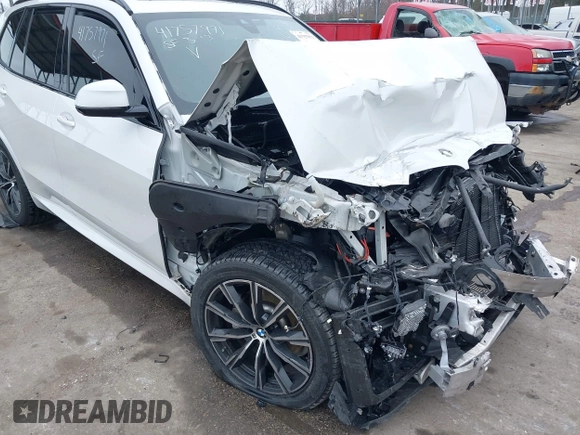 2020 BMW X5 xDrive40i with VIN 5UXCR6C08L9D07645, listed as a IAAI auction lot 41757971 with 87,157 mi miles. Bid and sale history available at carsss.com. Image 18.