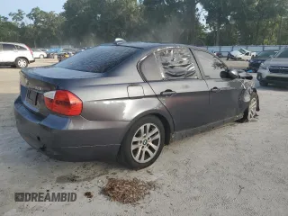 2007 BMW 3 Series 328i z VIN WBAVA33507KX72442, wystawiony jako Copart lot #59585405 z przebiegiem 185 003 mil mil oraz Szkoda całkowita • Salvage title. Historia ofert i sprzedaży dostępna na DreamBid. Obrazek 3.