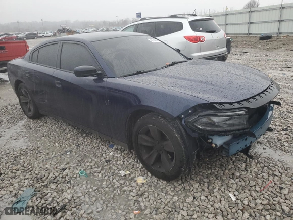 2015 Dodge Charger SXT with VIN 2C3CDXHGXFH840288, listed as a Copart auction lot 47049845 with 151,929 mi miles and Salvage Title. Bid and sale history available at carsss.com. Image 4.