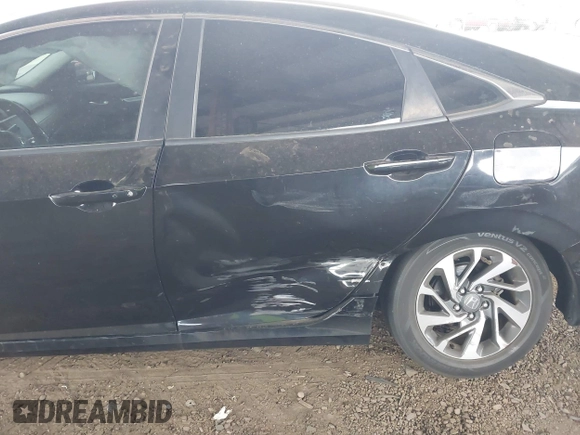 2016 Honda Civic Sedan EX with VIN 2HGFC2F83GH573539, listed as a IAAI auction lot 41736231 with 83,118 mi miles. Bid and sale history available at carsss.com. Image 6.