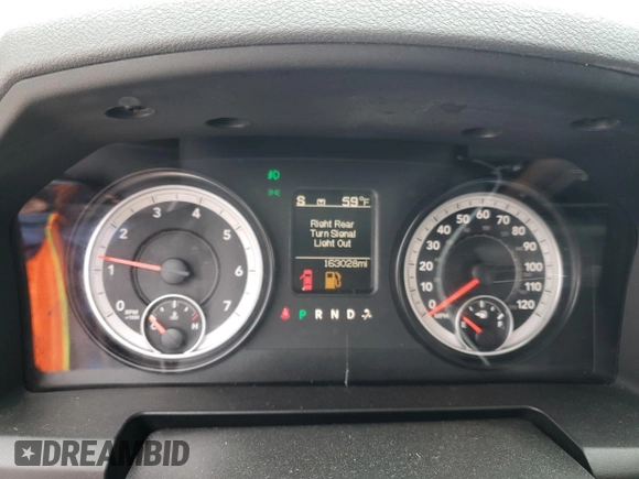 2015 Ram 1500 Outdoorsman z VIN 1C6RR6LT0FS608546, wystawiony jako Copart lot #47637965 z przebiegiem 163 028 mil mil oraz Szkoda całkowita • Salvage title. Historia ofert i sprzedaży dostępna na DreamBid. Obrazek 9.