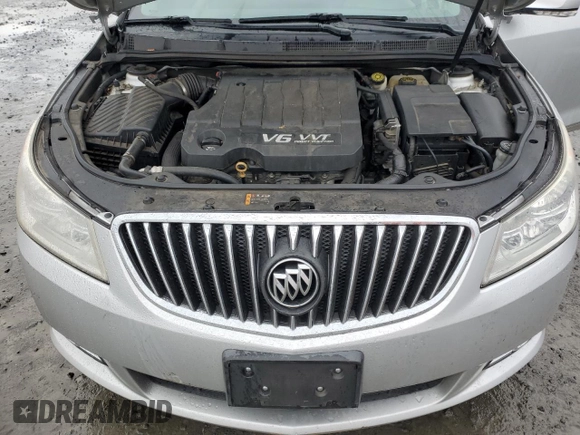 2013 Buick LaCrosse Leather with VIN 1G4GC5E38DF157344, listed as a Copart auction lot 45182585 with 51,498 mi miles and Salvage Title. Bid and sale history available at carsss.com. Image 11.